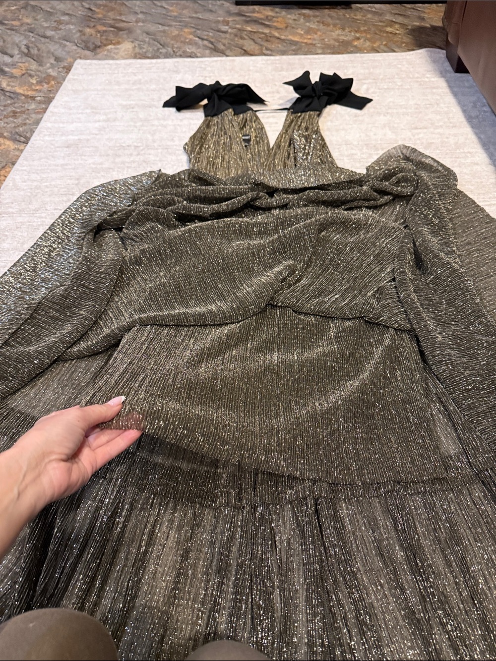 Sabina Musayev Ray metallic dress - Picture 13 of 15